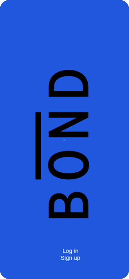Bond splash screen