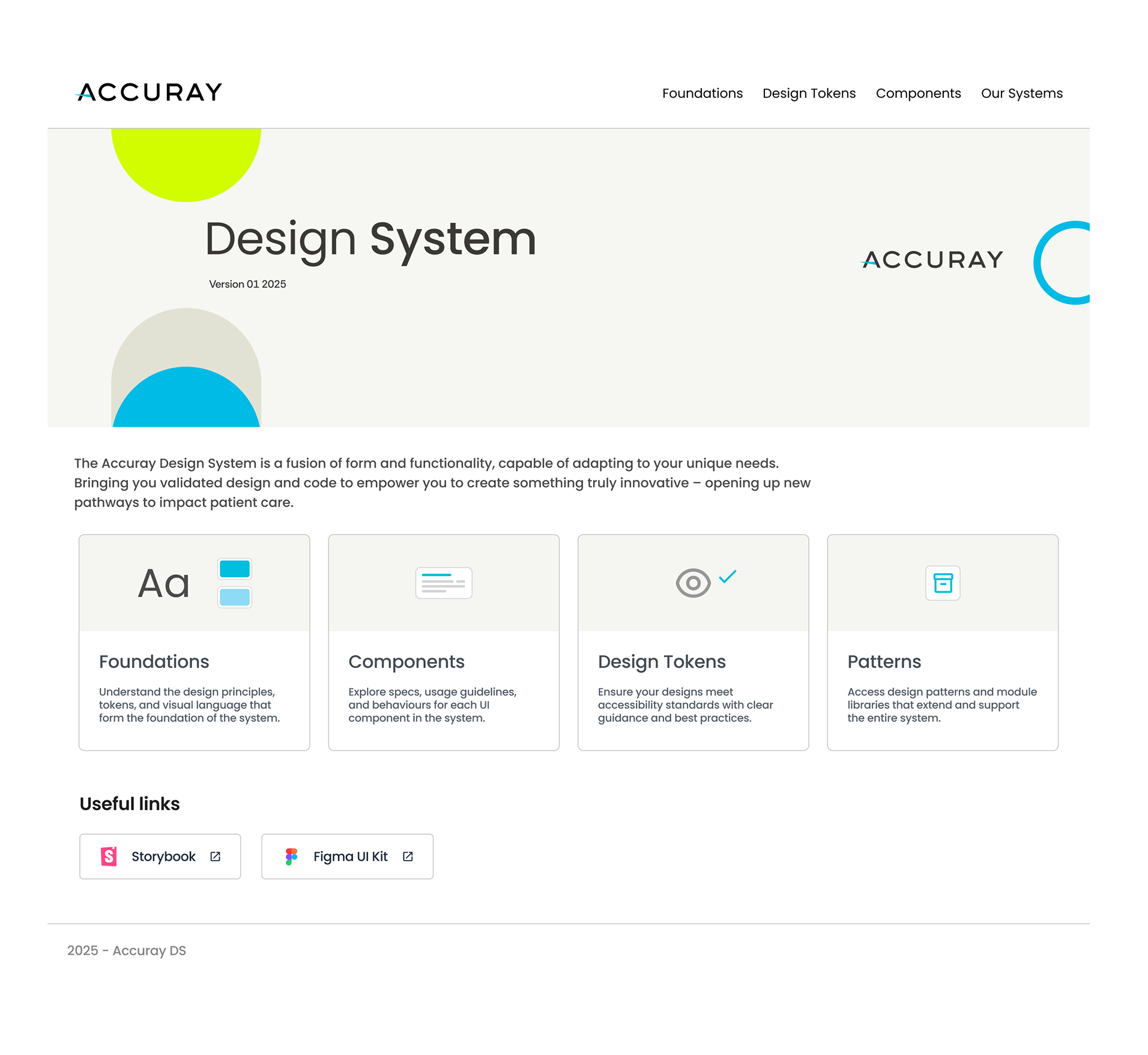 Accuray Design System