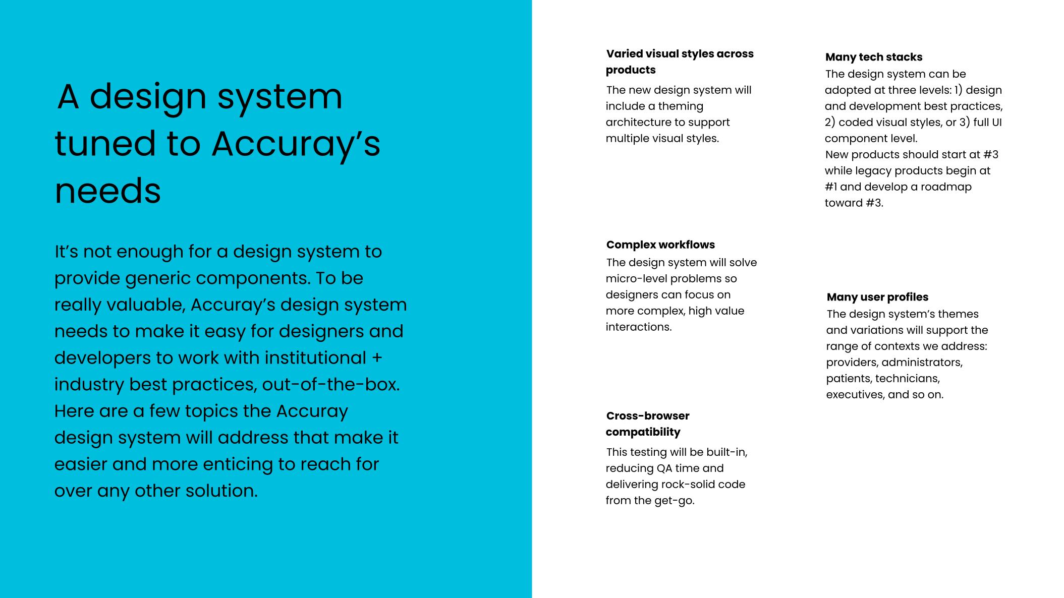 Design system pitch deck, slide 6